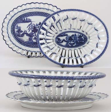 Basket with Stand c1800
